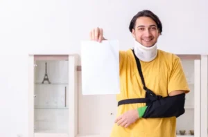 man-after-car-accident