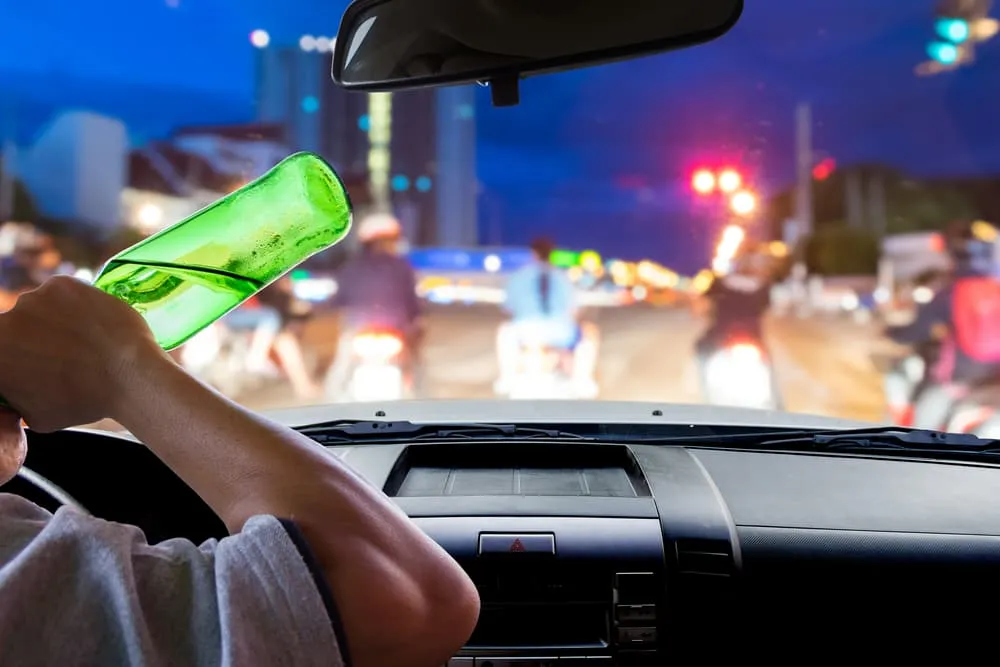 Some individuals consume beer while operating a vehicle.
