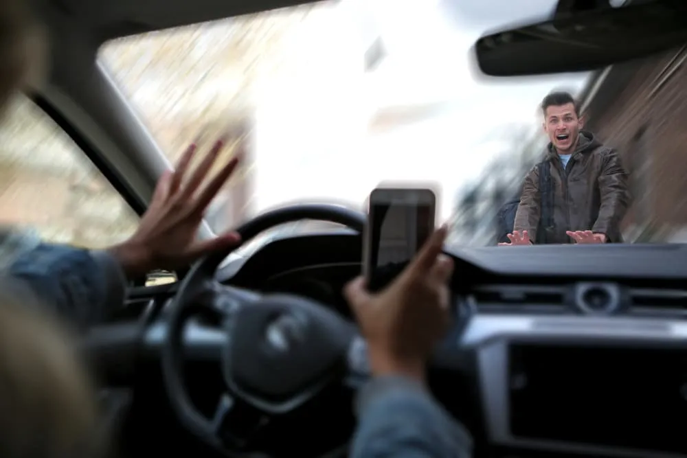 Car Accident Caused By Distracted Driving