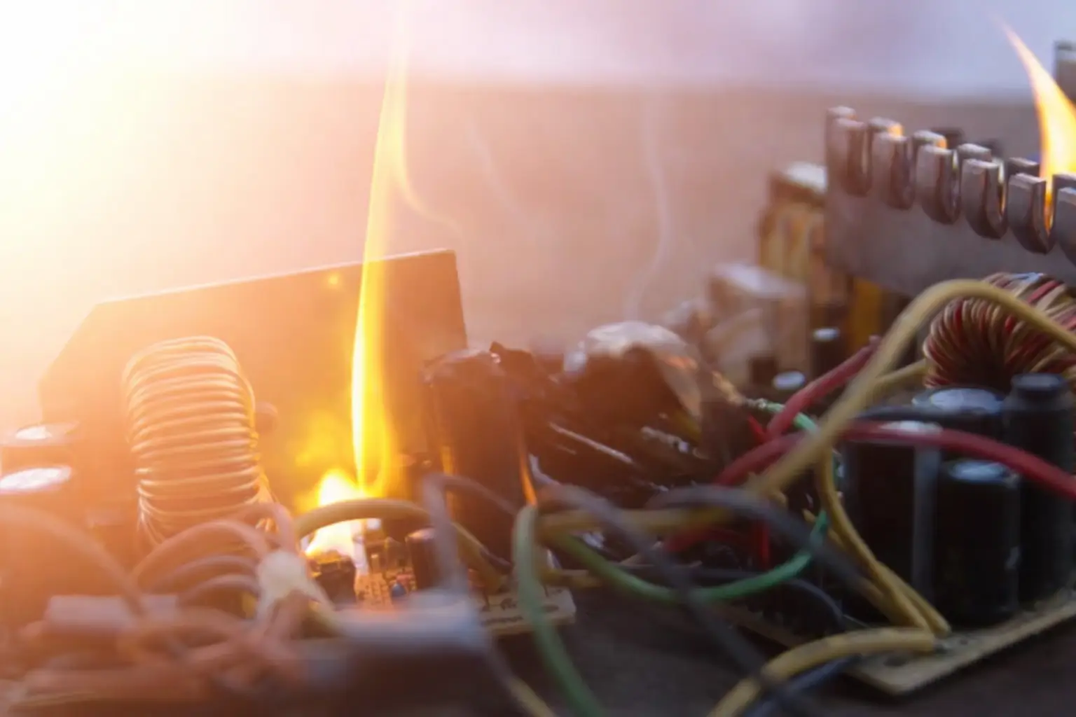 Burning Circuit Pic
